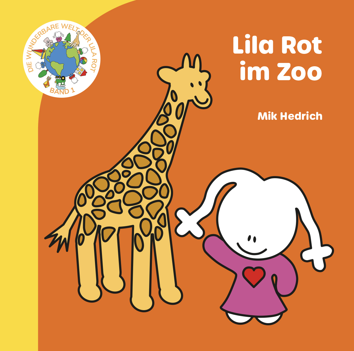 Cover des Kinderbuchs Lila Rot im Zoo